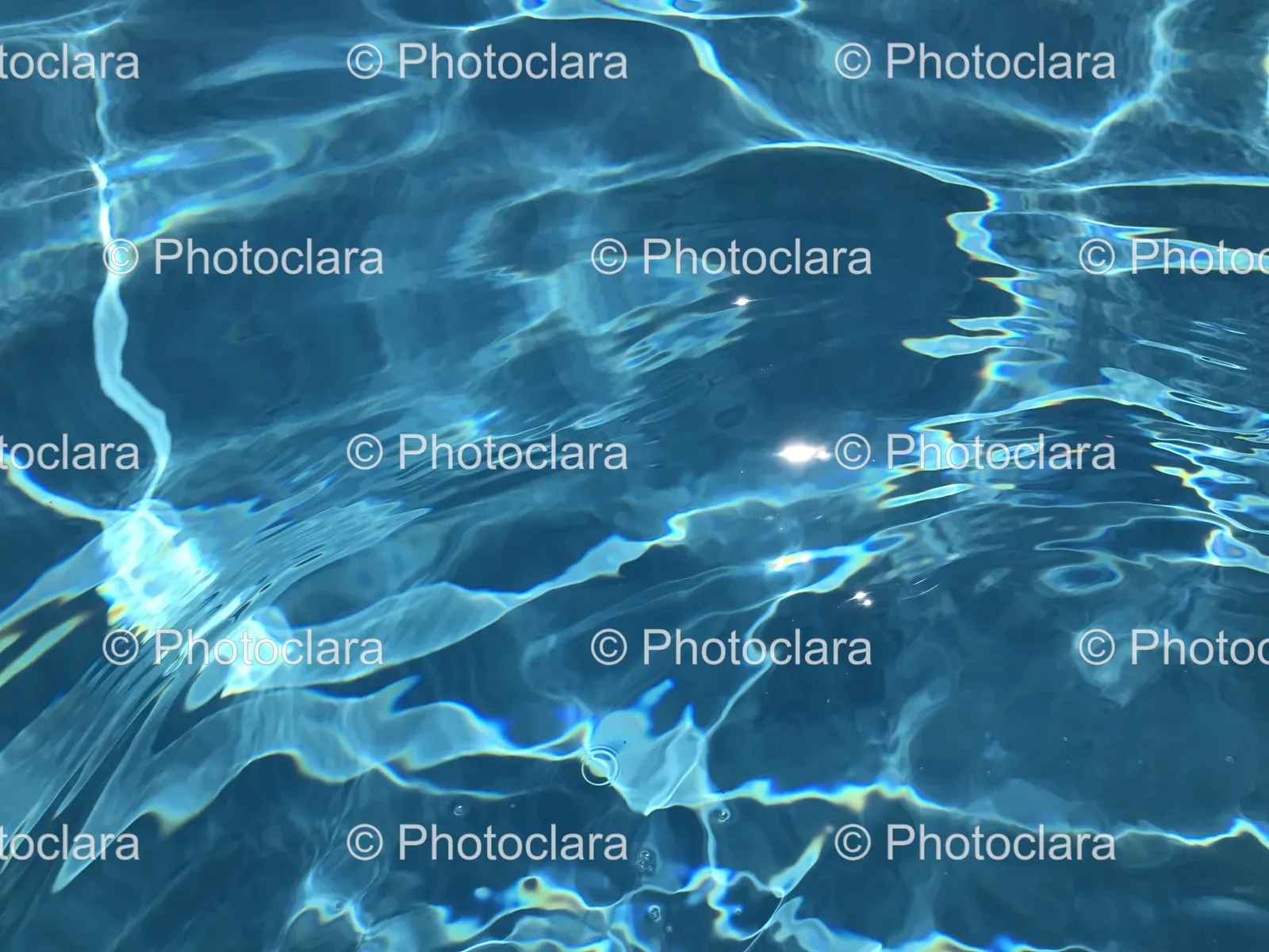Rippled Blue Water Surface