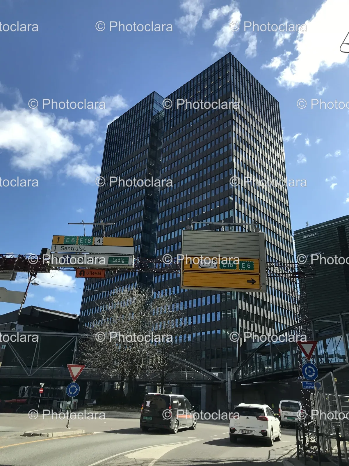 Towering Mixed-Use Building by Byporten