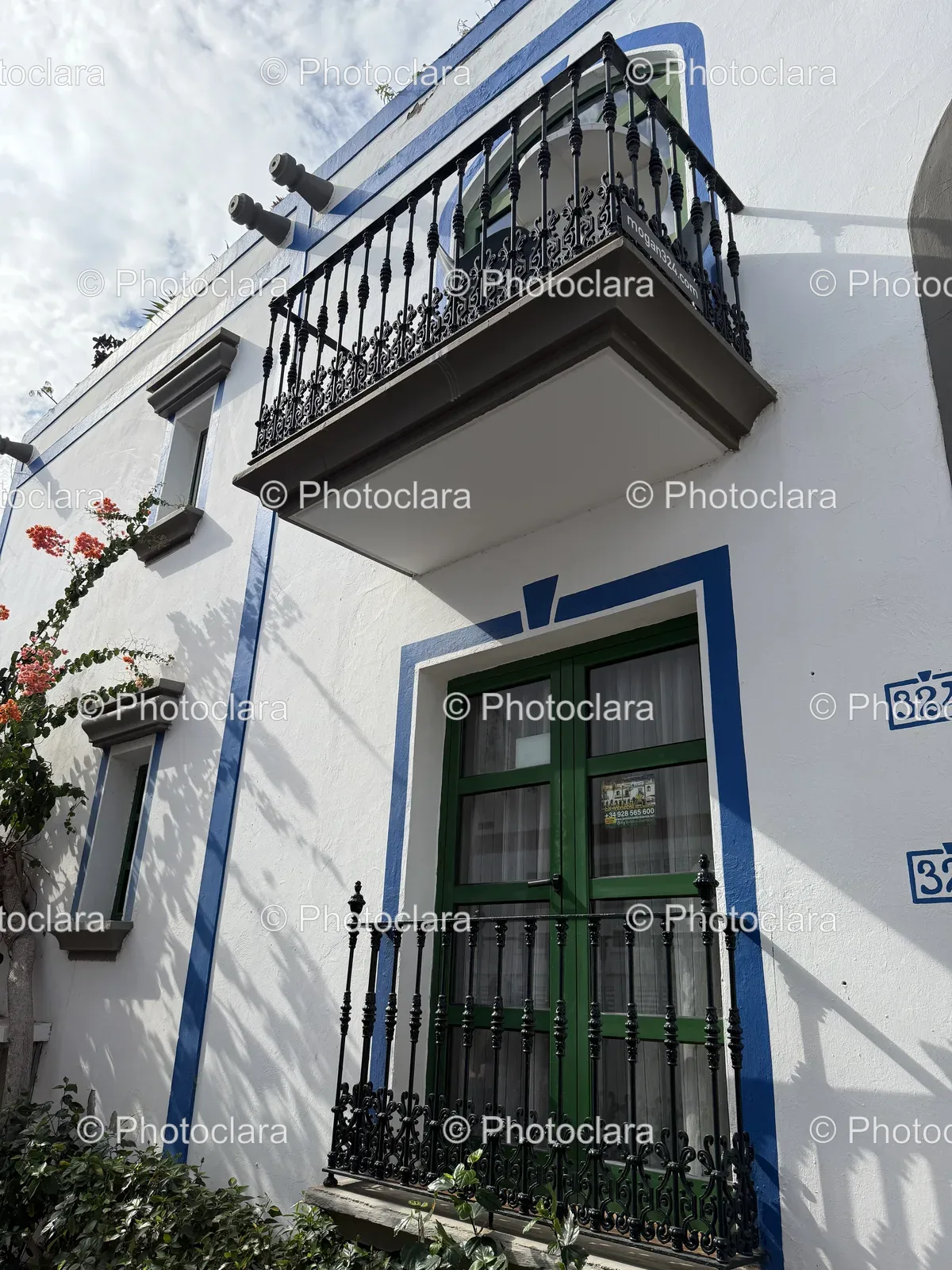 Charming-White-Building-Green-Door.jpg