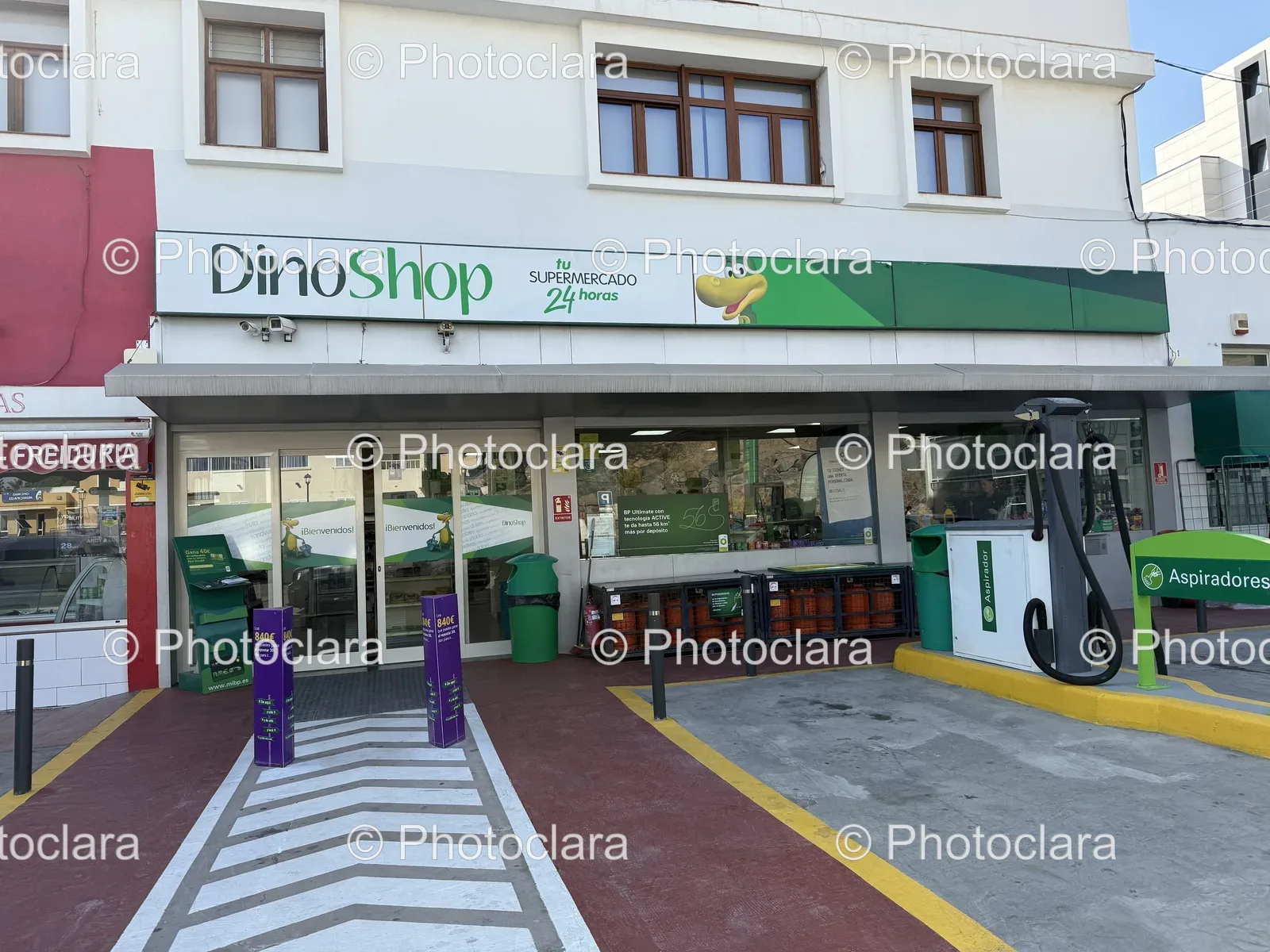 Eclectic Text-laden Building Front