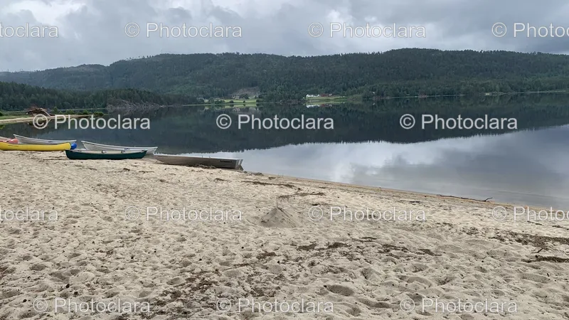 Beachfront Boat Scenes