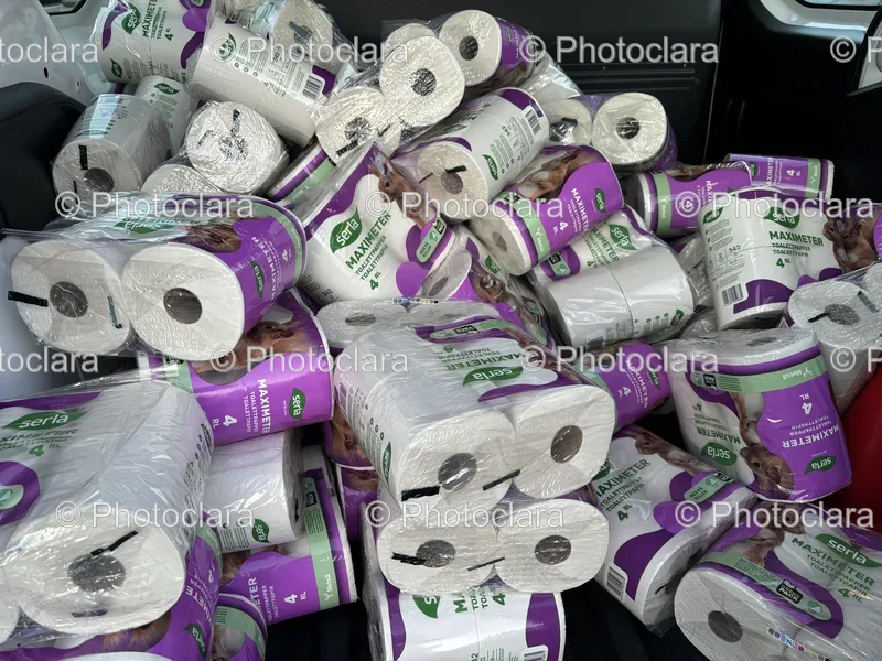 Toilet Paper and Napkins