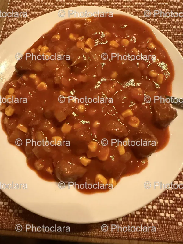Beans on Platter