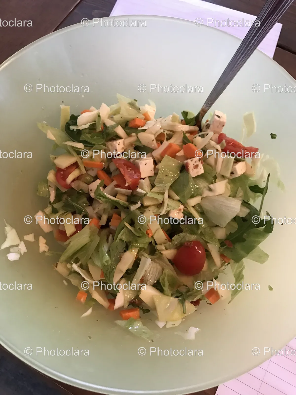 Bowl of Fresh Garden Salad