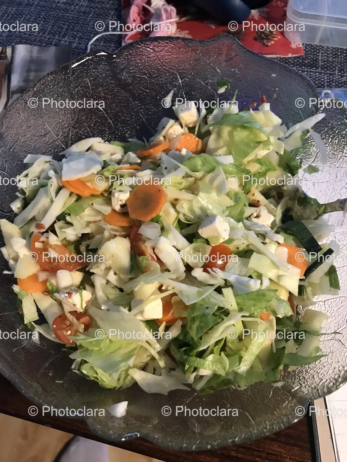 Delicious Fresh Salad in a Bowl