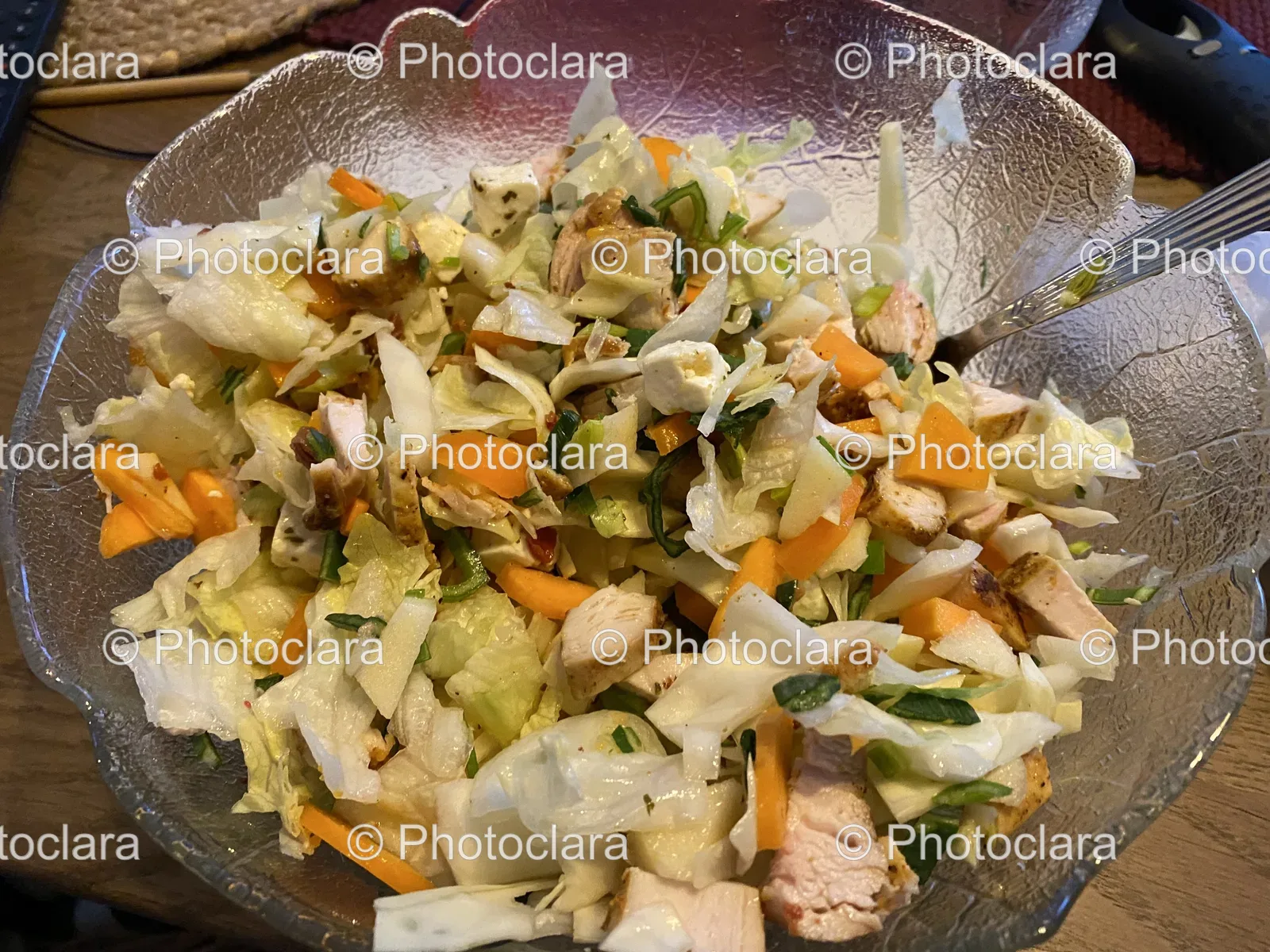 Fresh Mixed Salad with Meat