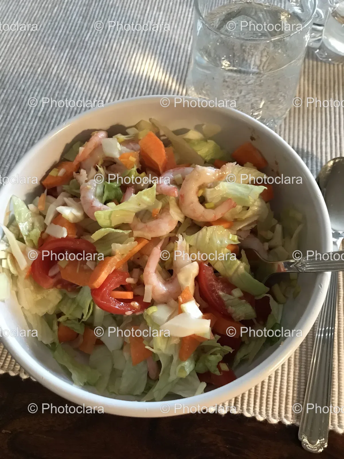Shrimp and Vegetable Salad
