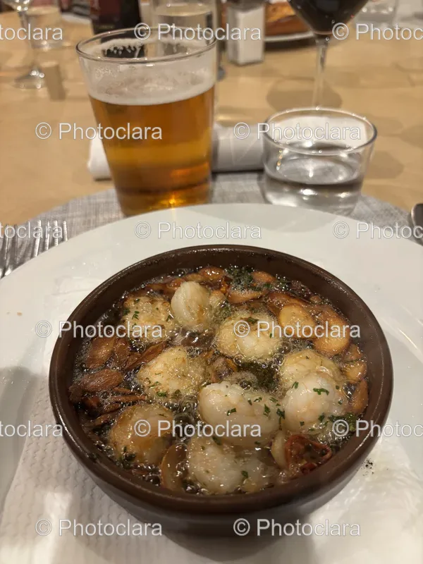 Shrimp and Beer Dishes