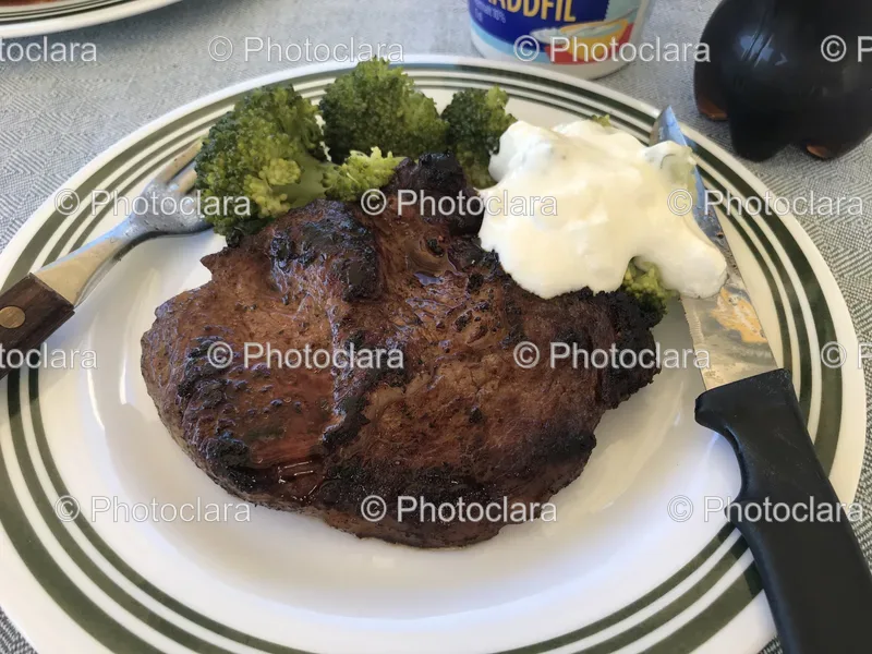Steak and Veggie Plates