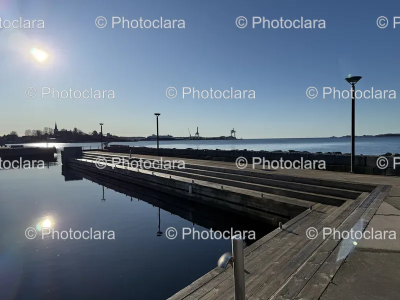 Concrete Docks and Water Bodies