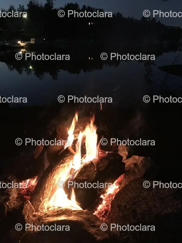Bonfires by Water