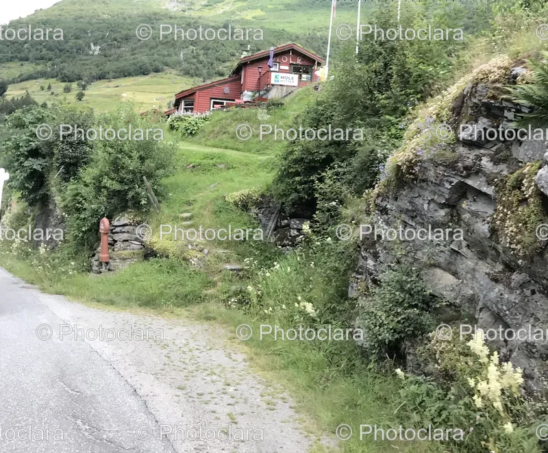 Rural Hills and Buildings