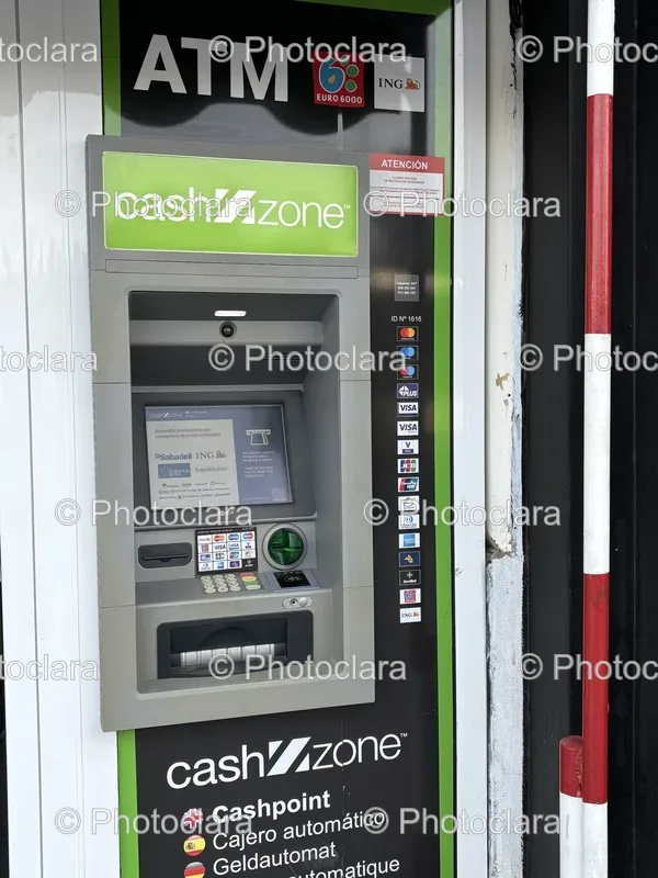 ATM and Financial Institution Signs