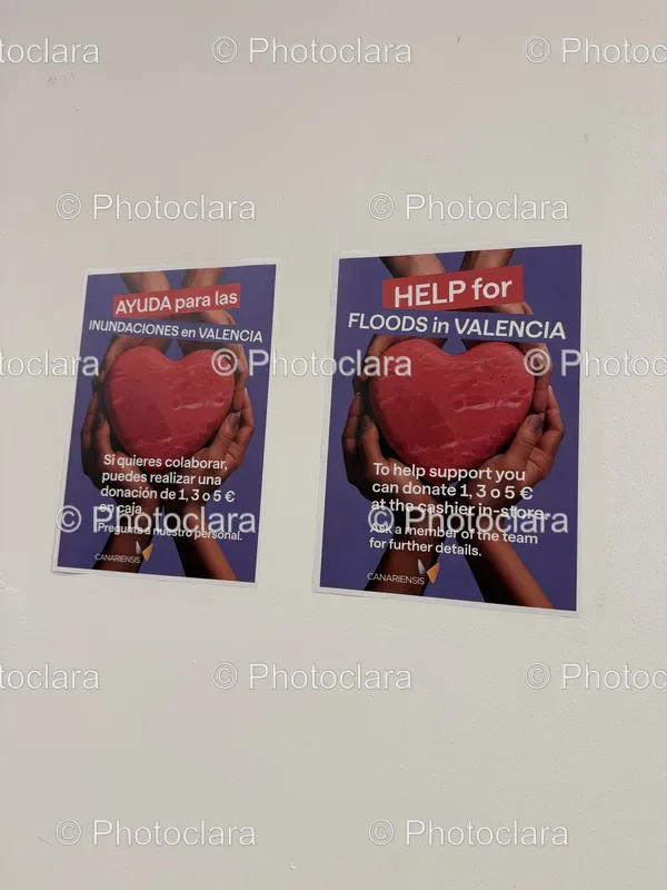 Donation and Charity Signs