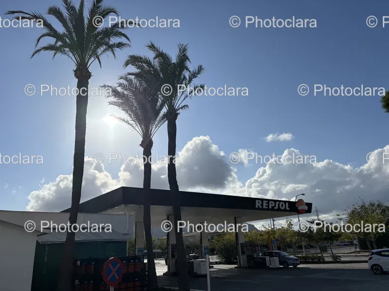 Gas Stations and Sky
