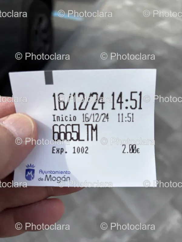 Parking Tickets and Receipts