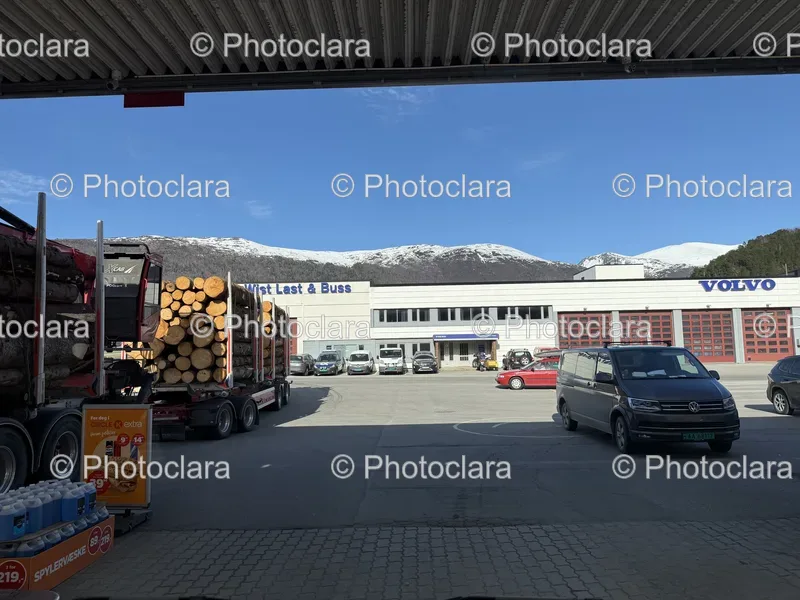 Trucks and Building Elevations