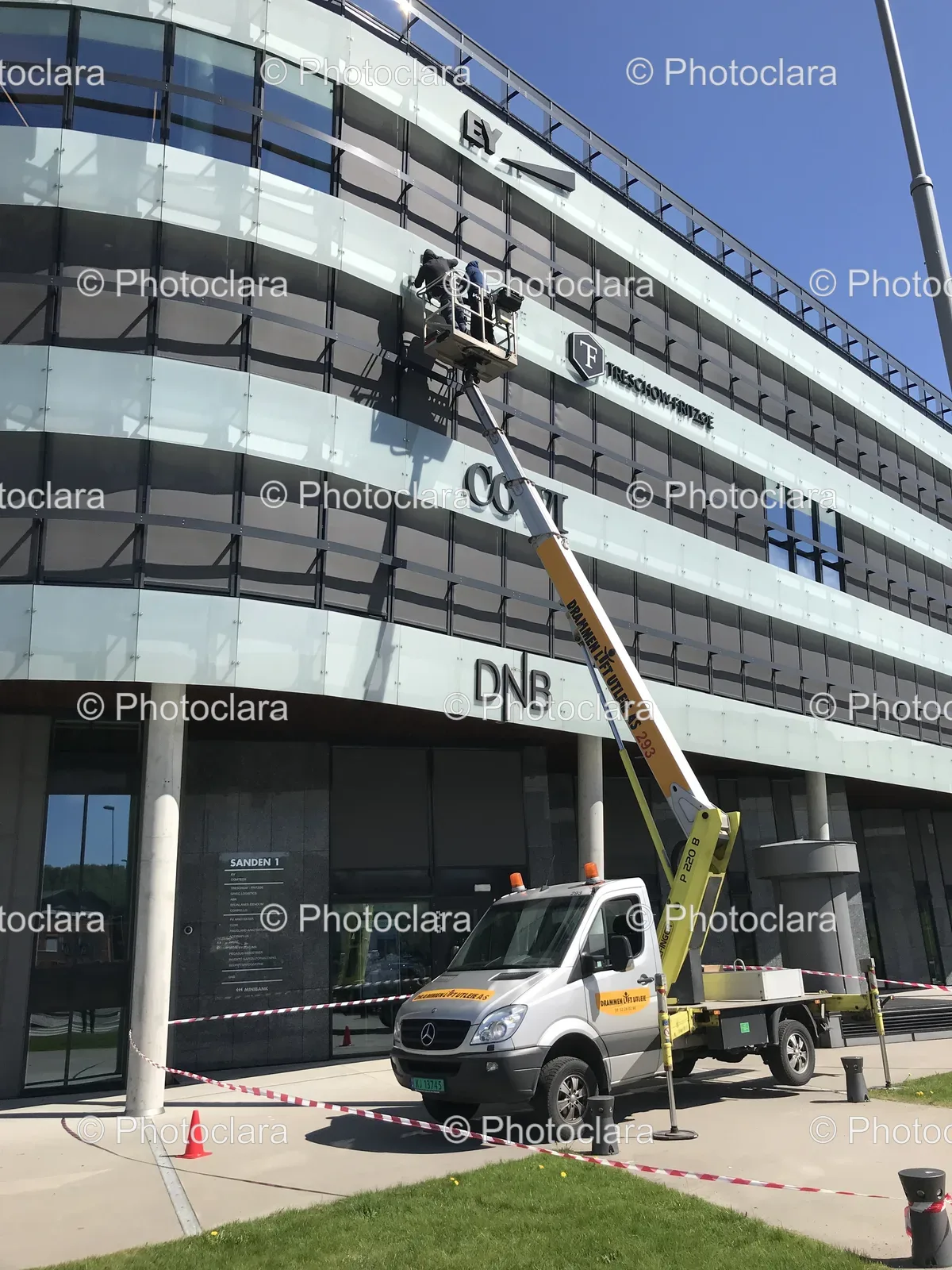 Truck-on-Platform-Outside-Building.jpg